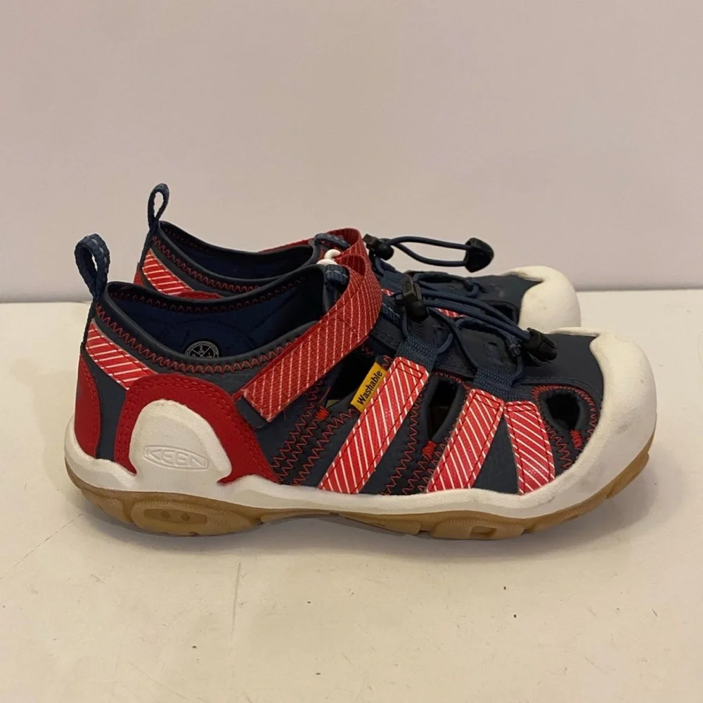 KEEN KNOTCH CREEK CHILDREN, NAVY/STRIPES size 2